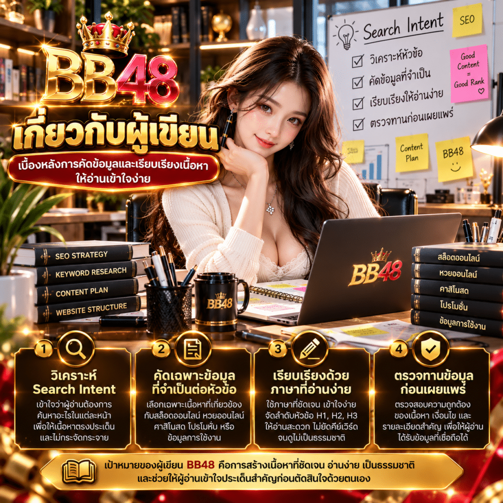 เกี่ยวกับผู้เขียน BB48